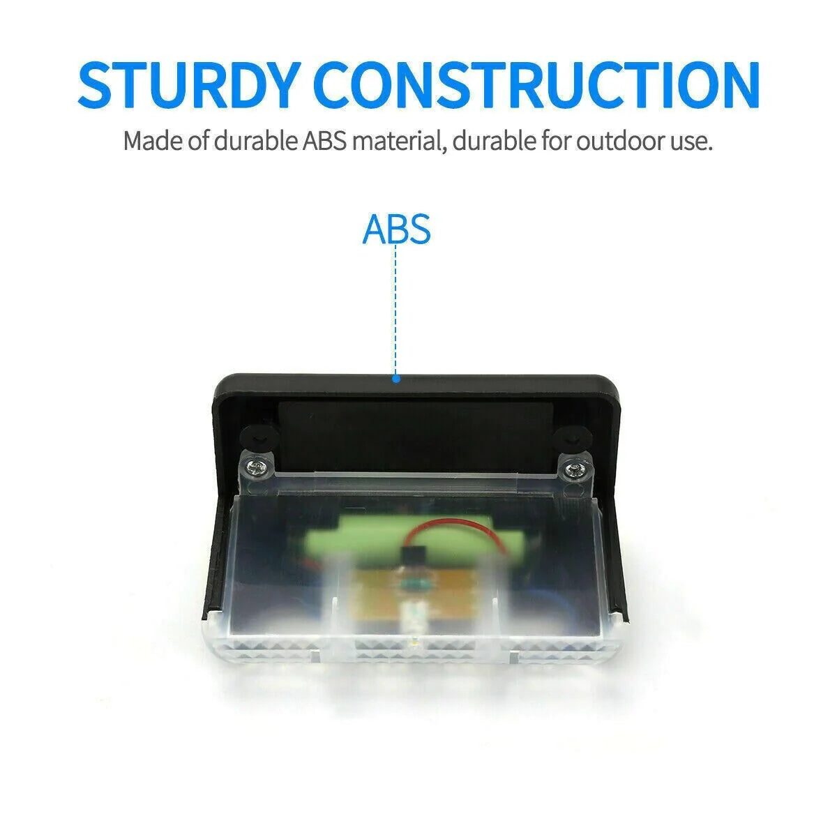 Illuminate Your Outdoor Space with 8 Pack Solar Deck Lights - Waterproof LED Lamps for Stairs and Fences